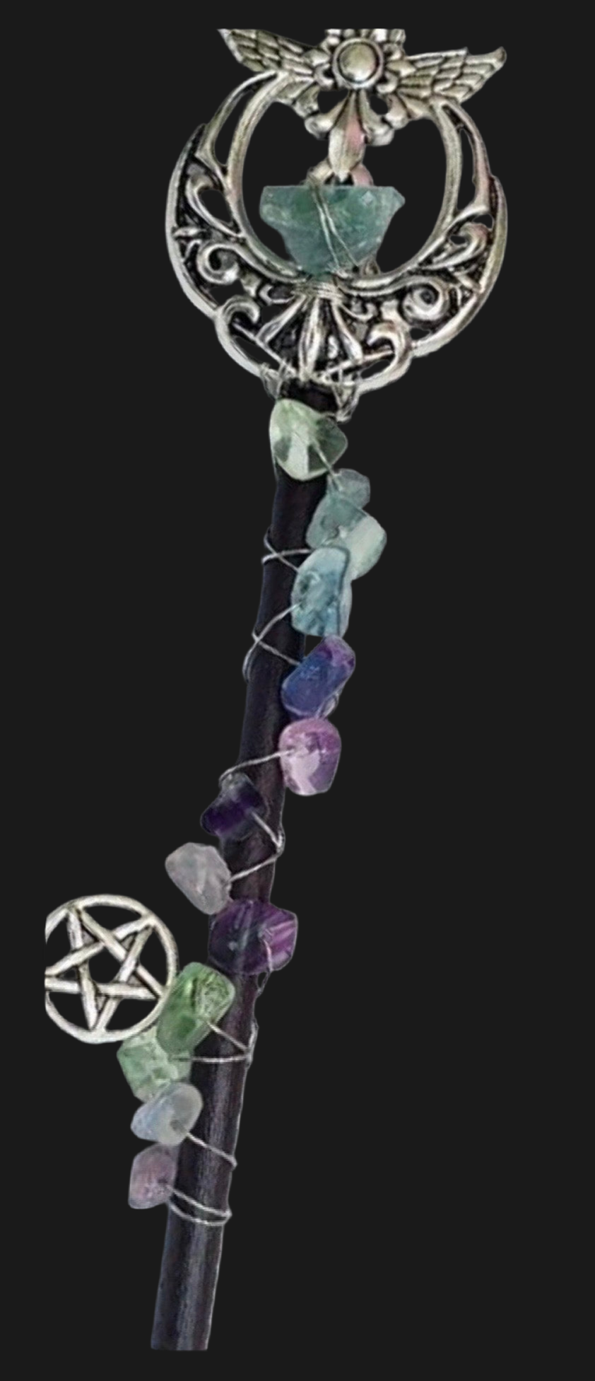 Crystal Wrapped Wands