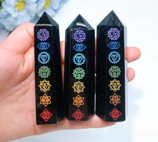 Chakra Crystal Tower