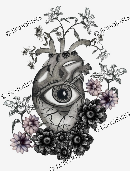 Anatomical Heart - Art Print